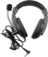 SHIQUN Two Way Radio T465 Overhead Headsets with Boom Mic, Noise Cancelling Adjustable for Gym VOX-PTT On-Ear