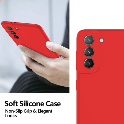 X-level Guardian Series Case for Samsung Galaxy S21 5G - Slim Fit Soft TPU Super Thin - Red