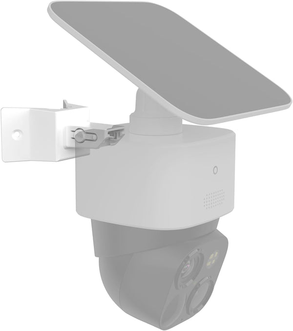 Corner Mount Bracket for Eufy Security SoloCam S340, Solar Panel Security Camera (White)