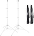 EMART 7 Ft Light Stand for Photography, 2 Pack Portable Tripod with Carry Case