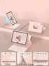 Keyboard Case for iPad 9th 8th 7th Gen 10.2 inch with Mouse, 360° Rotating Kickstand, Clear Back Cover