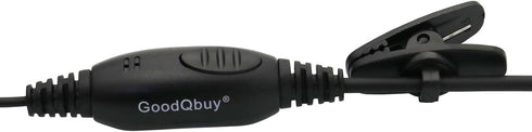 Overhead Headsets Headphones with VOX-PTT Boom Mic, Compatible with Kenwood Puxing Quansheng Wouxun HYT Nexedge Two Way
