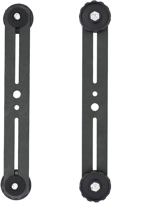 8"/20cm Dual Speedlite Camera Mount Tripod Bracket Flash Extension Bar for LED Video Light and DSLR Flash Light
