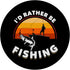 Retro Fisherman Funny Fishing: PopSockets PopGrip Swappable Grip for Phones & Tablets
