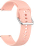 Silicone Watch Band for RUIMEN Smart Watch D1, Replacement Band Compatible with RUIMEN D1 (Pink, Teal, White)