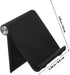 Healvian Foldable Mobile Phone Bracket and Desktop Phone Holder Compact Adjustable Tablet Stand for Smartphones Office
