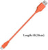 Geekria USB Speakers Short Charger Cable Compatible with JBL Tune 700BT, 450BT, Live 500BT, 2 Pack