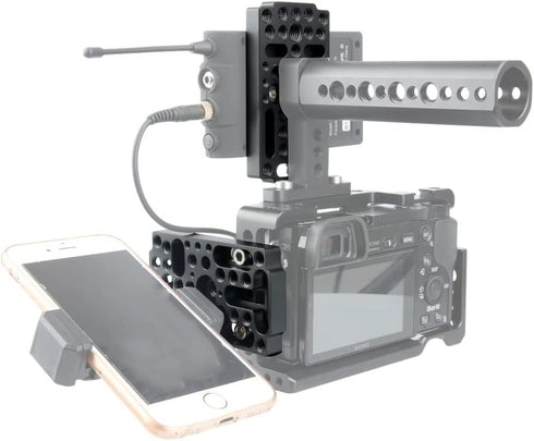 NICEYRIG Multifunctional Camera Cheese Easy Plate with Cold Shoe Mount for Railblocks