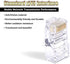 VCELINK 100-Pack RJ45 Cat5e Cat5 Pass Through Connectors, Modular Plugs for Solid or Stranded UTP Network Cable