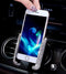 Best Bling Rhinestone Crystal Mini Car Dash Air Vent Phone Holder - Automatic Adjustable (Silver)