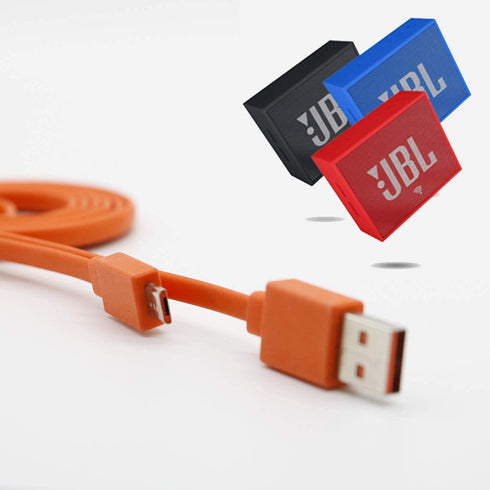 Puiixur USB Fast Power Charger Cable for JBL Wireless Bluetooth Speaker Earphone Headphone Micro-USB, 3.3FT & Orange