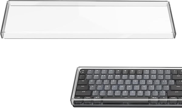 Geekria Full Size Keyboard Dust Cover, Clear Acrylic Cover for 104 Keys Mechanical Keyboard, Compatible with Logitech