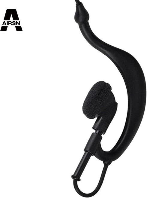 10 Pack Replacement Ear Foam for 18mm Earpiece, Headphone, Two Way Radio Walkie Talkie