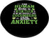 PopSockets Standard PopGrip Pickle Cucumber Body With Anxiety Funny Vegetable Humor
