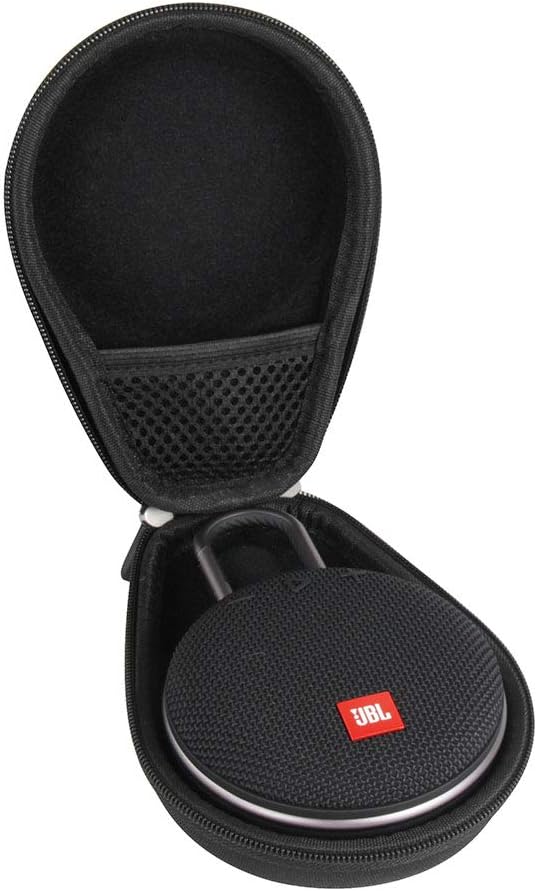 Hermitshell Travel Case for JBL Clip 3 Portable Waterproof Wireless Bluetooth Speaker (Black)