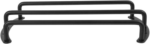X AUTOHAUX Black 2pcs 8 Inches Metal Car Bar Grille Subwoofer Speaker Grill Cover Protector