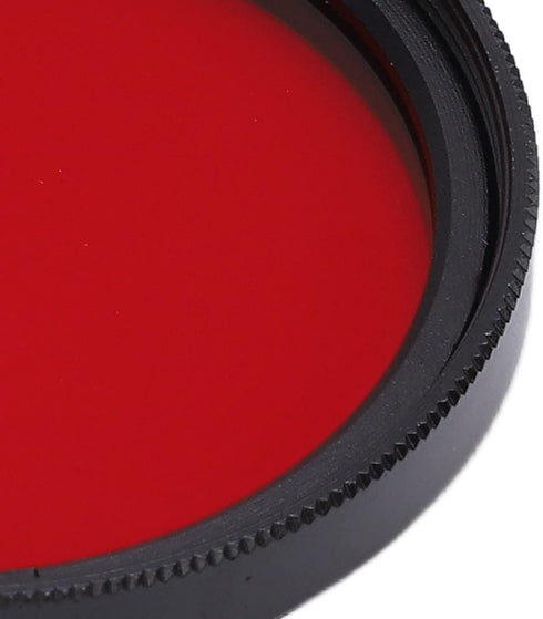 Full Red Lens Filter for Nikon Camera, Waterproof Optical Glass Filter