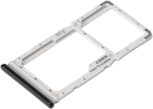 Qiilu Sim Card Tray Set Plastic Brush Eject Pin Storage Card Slot