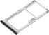Qiilu Sim Card Tray Set Plastic Brush Eject Pin Storage Card Slot