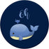 PopSockets PopGrip: Cute Oh Well Whale Funny Clever Puns Surfer Diver Swappable Grip for Phones & Tablets