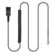 U10P Headset Adapter RJ9 to QD Cable for Plantronics Quick Disconnect Headset, Compatible with Polycom VVX Series Phones