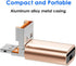 Mepsies 2-in-1 Micro SD Card Reader, USB C to SD Card Reader, USB and Type C TF Memory Card Reader, USB OTG Card Reader