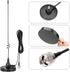 Arridioter 20.87in PL-259 Connector,66mm Mount,16.4ft RG58 Dual Band Mobile Radio Heavy Duty Whip Antenna Kit