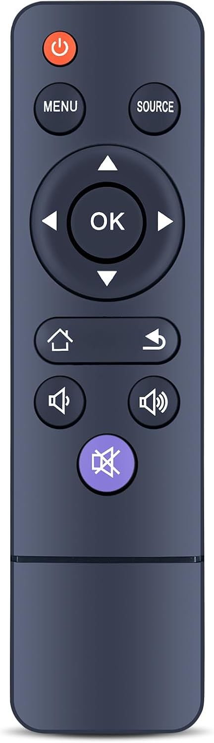 Snrigw Replacement Remote Control for WiMiUS Projector Compatible with Model S27 Portable Movie