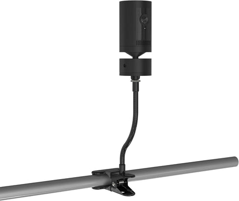 HOLACA Baby Monitor Mount Flexible Twist Stand for Pan-Tilt Mount,with Other 1/4Threaded Hole,Clip Mount Black