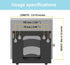 Adjustable Wall Mount for Small Wide Devices, Cable Box Mount for Streaming Media Devices, DVD Players and Boxes
