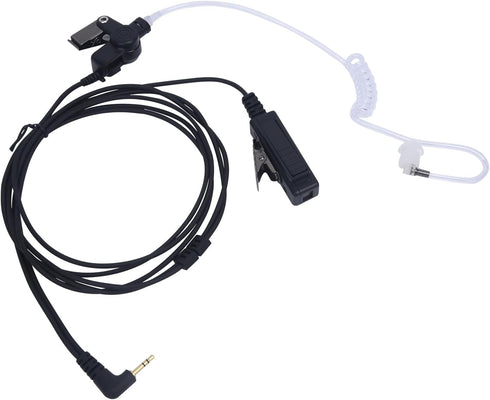 TC-320 2.5mm Acoustic Tube Earpiece with Mic PTT, Walkie Talkie Ear Piece for Motorola Talkabout T200 Series