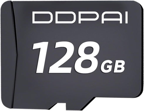 ddpai 128G SD Card, U3 V30 TF Card for Dash Cam Car Camera,