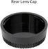 2 Pack Rear Lens Cap and Camera Body Cap Cover Kit for Nikon D3500 D3400 D3300 D3200 D3100 D5100 D5200 D5300 D5500