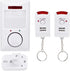 Sonew 105dB Alarm System Infrared Motion Detector Home Security Wall Detector Detector by Sonew