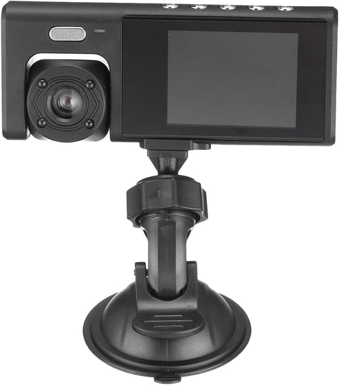 Ruitutedianzi Inside Vehicle Dash CamThree Way Camera DVRs Recorder Video Registrator Dashcam Camcorder
