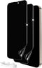 2 Pack Anti-Spy Privacy Screen Protector for iPhone 15 Pro Max 6.7", Flexible TPU Film, Case Friendly, Touch Sensitive