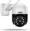 EVERSECU Outdoor PTZ Security Camera, 1080P, 2.4Ghz WiFi, Night Vision, Two Way Audio, Supports SD Card