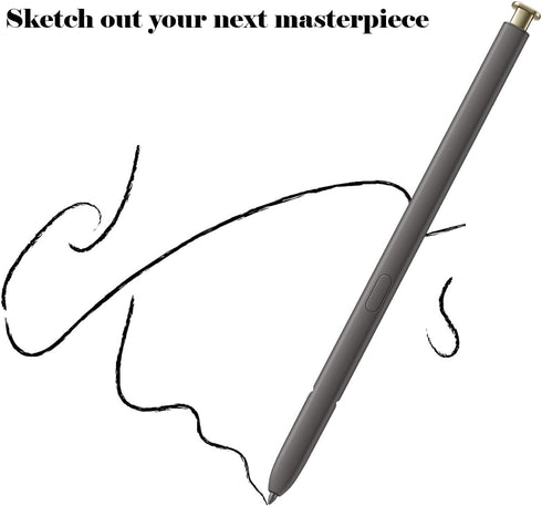 Galaxy S24 Ultra S Pen Replacement for Samsung Galaxy S24 Ultra, Without Bluetooth, 0.7mm Fine Tip for Precision