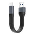 USB C Android Auto Cable, 10Gbps 3A Fast Charging USB to USB C Cable, Short USB 3.1 Gen 2 Cable Compatible with Quest