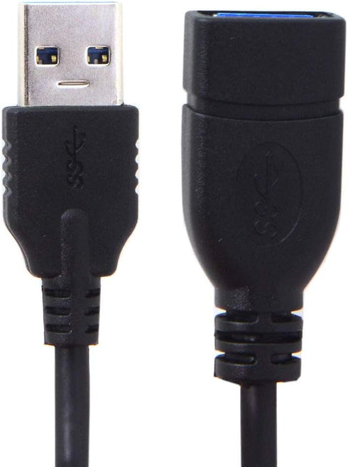 chenyang USB 3.0 Extension Cable, USB 3.0 Type A Male to Female Data Transfer Extension Cable 20cm
