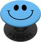 Light Blue Smile Face Happy Emoticon Cute 90s y2k PopSockets Standard Smiling PopGrip