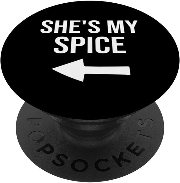 My Spice My Recipe - Funny Couple Matching PopSockets Standard PopGrip for Cooking Lovers