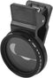 Neutral Density Lens Filter, 37MM ND2-400 Cellphone Camera Lens Filter Kit with Adjustable Clip