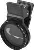 Neutral Density Lens Filter, 37MM ND2-400 Cellphone Camera Lens Filter Kit with Adjustable Clip