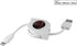 Cellet Retractable Lightning Cable, Charging Cord for Apple iPhone 14 Pro Max, 13, 12, 11, Xs, Xr, SE, iPad Pro, White