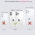 Compatibility: Flip Case for iPhone 12 Pro Max (6.7 Inch Display, Released 2020), Supports Wireless Charging, Red