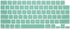 Stylish Keyboard Cover Silicone Protective Skin for MacBook Pro 14" 16" & Air 15" Clover Green