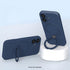 ZERODAMAGE SAHARA CASE 17, (CP00908) Sahara - Venture Series Silicone Kickstand Case Compatible with Magsafe for iPhone