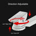 Universal Wall Corner Mounting Bracket Holder Stand for Security Camera, Pole Mount with 2 Loops for Dahua Bullet and