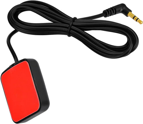 GODPEE 3.5mm SZSAUTO Vehicle GPS Antenna Waterproof Active GPS Dash Cam Antenna with Plug for Car Truck SUV Windshield